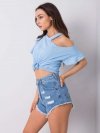 Bluzka-FA-BZ-6946.93P-niebieski rozmiar - ONE SIZE