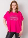 Bluzka-RV-BZ-6496.32P-fuksjowy rozmiar - ONE SIZE