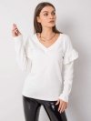 Bluza-RV-BL-6054.15-ecru rozmiar - S/M