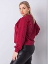 Bluza-RV-BL-6317.94-bordowy rozmiar - 3XL