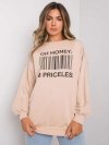 Bluza-EM-BL-536/1.13-beżowy rozmiar - L/XL