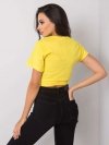 T-shirt-PM-TS-SS21TX58.12-żółty rozmiar - S