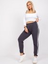 Spodnie dresowe-RV-DR-6643.95-grafitowy rozmiar - 2XL