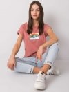 T-shirt-FA-TS-7137.29P-ciemny różowy rozmiar - ONE SIZE