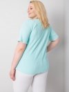 Bluzka-RV-BZ-6323.92-mietowy rozmiar - XL