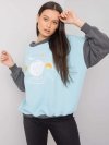 Bluza-FA-BL-6932.22P-jasny niebieski rozmiar - ONE SIZE