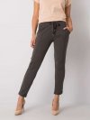 Spodnie dresowe-RV-DR-6437.18-ciemny khaki rozmiar - L