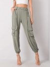 Spodnie-TW-SP-BI-81858.69-khaki rozmiar - L