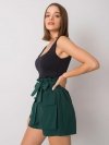 Szorty-DHJ-SN-13295.76-ciemny zielony rozmiar - S