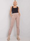 Spodnie dresowe-RV-DR-7365.17P-ciemny bezowy rozmiar - S/M