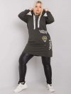 Tunika-RV-TU-7221.80P-ciemny khaki rozmiar - ONE SIZE