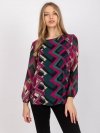 Bluzka-DHJ-BZ-8643-2.67P-ciemny zielony rozmiar - ONE SIZE