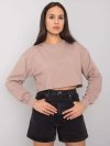Bluzka-RV-BZ-7309.54-ciemny bezowy rozmiar - L/XL