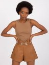 Szorty-DHJ-SN-5060.66P-camelowy rozmiar - L