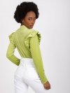 Bluzka-DHJ-BZ-6533A.44P-limonkowy rozmiar - ONE SIZE