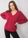 Bluza-RV-BL-7370.78P-bordowy rozmiar - S/M