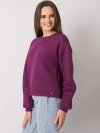 Bluza-RV-BL-7446.99-ciemny fioletowy rozmiar - S/M