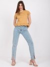 T-shirt-TW-TS-1053.21X-camelowy rozmiar - L