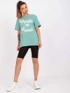 T-shirt-FA-TS-7677.91P-pistacjowy rozmiar - ONE SIZE