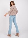 Bluzka-RV-BZ-0224.42-ciemny bezowy rozmiar - S/M