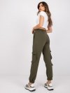 Spodnie dresowe-RV-DR-7461.03-khaki rozmiar - S/M