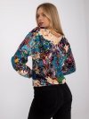 Bluzka-DHJ-BZ-6550-3.14P-ciemny niebieski rozmiar - ONE SIZE
