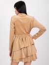Bluzka-DHJ-BZ-6561.09P-camelowy rozmiar - ONE SIZE