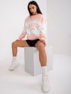 Bluza-FA-BL-7699.04P-brzoskwiniowy rozmiar - ONE SIZE