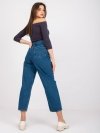 Spodnie jeans-RO-SP-2503.64-ciemny niebieski rozmiar - 38