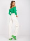 Spodnie jeans-RO-SP-PNT-N08.75P-jasny beżowy rozmiar - 42