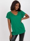 Bluzka-FA-BZ-7237.40P-ciemny zielony rozmiar - ONE SIZE
