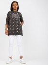 Bluzka-RV-BZ-7036.02P-ciemny khaki rozmiar - ONE SIZE