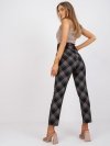 Spodnie-DHJ-SP-3689.08-czarno-zielony rozmiar - S