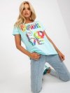 Bluzka-FA-BZ-7964.93-jasny niebieski rozmiar - ONE SIZE