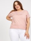 T-shirt-RV-TS-7775.66P-jasny różowy rozmiar - ONE SIZE