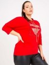 Bluzka-RV-BZ-7485.13P-czerwony rozmiar - ONE SIZE