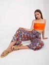 Spodnie-D73781M62237A-brązowy rozmiar - XL