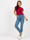 T-shirt-B-013.25P-bordowy rozmiar - XS