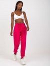 Spodnie dresowe-B-005.60-fuksjowy rozmiar - L