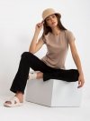 T-shirt-B-013.09P-beżowy rozmiar - S