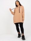 Bluza-FA-BL-8059.29P-camelowy rozmiar - ONE SIZE