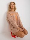 Bluza-VI-BL-3212.15X-beżowy rozmiar - ONE SIZE