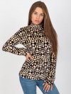Bluzka-RP-BZ-8187-2.06-czarno-beżowy rozmiar - ONE SIZE