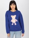 Bluzka-LK-BZ-509067.15-ciemny niebieski rozmiar - ONE SIZE