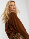Bluzka-TW-BZ-BE-M327.29-brązowy rozmiar - XL