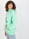 Bluza-EM-BL-718.39P-mietowy rozmiar - ONE SIZE