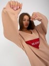 Bluza-VI-BL-3113.73P-beżowy rozmiar - ONE SIZE