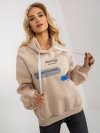 Bluza-EM-BL-718.39P-beżowy rozmiar - ONE SIZE