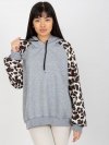 Bluza-EM-BL-663.94-szary rozmiar - ONE SIZE