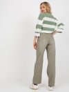 Spodnie-D70037M62291A1-khaki rozmiar - S